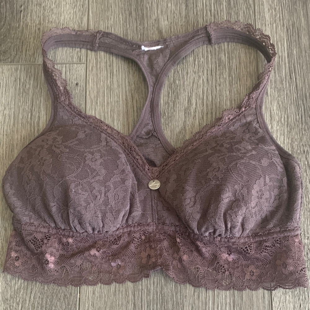 Dkny brown bralette S